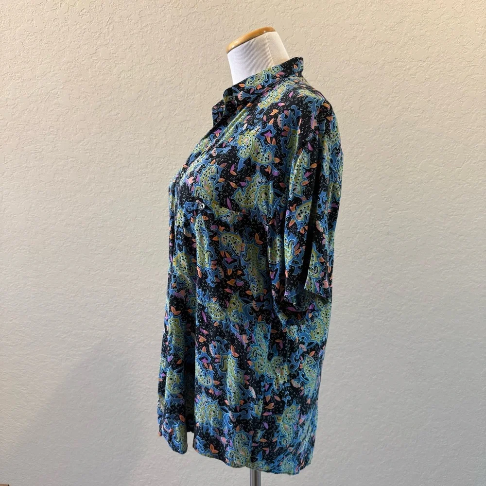 Vintage Santana Funky Paisley Shirt
